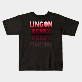 Lingonberry - Healthy Lifestyle - Foodie Food Lover - Graphic Typography Kids T-Shirt